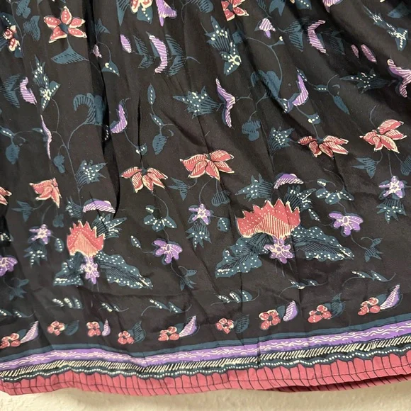 Natalie Martin Briana Dress in lotus print Nero Colorway wedding guest Silk - Picture 7 of 10